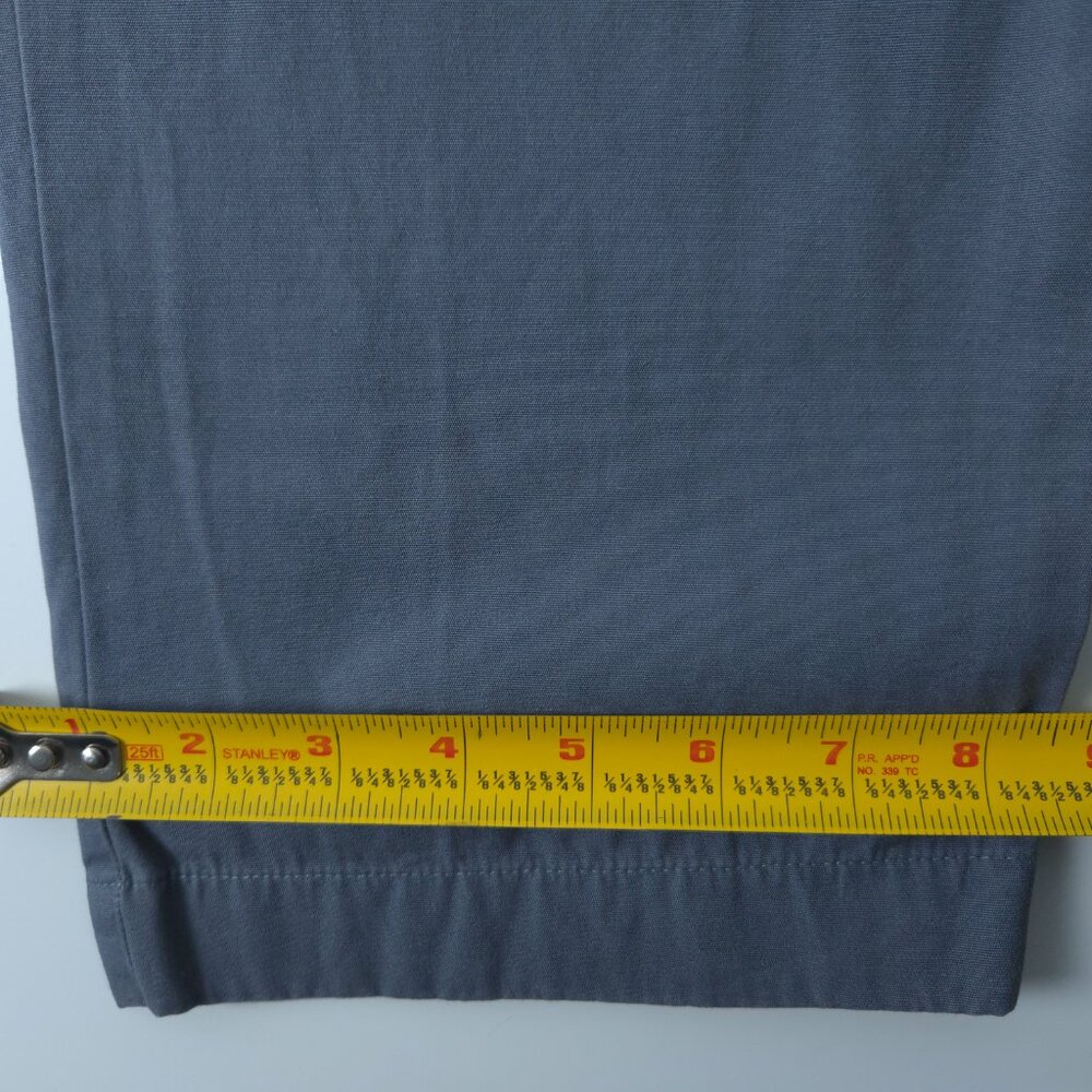 J Crew Sutton Slim Fit Chino Pants 34x32 Blue Twill Cotton - Picture 9 of 10